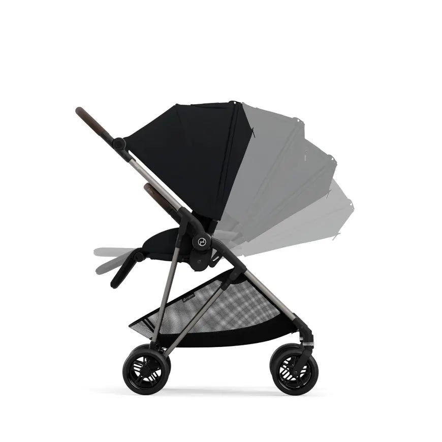 B-Ware Cybex Kinderwagen Buggy Melio Magic Black Stadtwagen Schwarz Sitz Kinderbuggy - 2000586433917