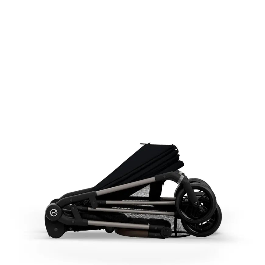 B-Ware Cybex Kinderwagen Buggy Melio Magic Black Stadtwagen Schwarz Sitz Kinderbuggy - 2000586433917