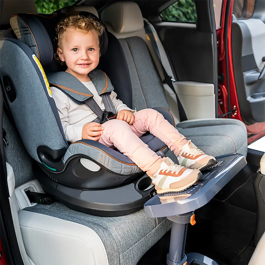 B-Ware Knee Guard Kids Fußstütze Beinauflage Auto Kindersitz Schwarz Komfort Sicherheit - 2000586753503