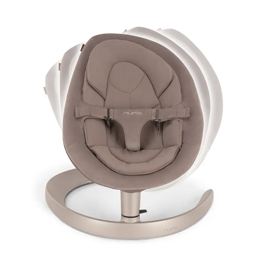 B-Ware Nuna Leaf Grow Wippe Babywiege Babywippe Cedar/Taupe Bio Baumwolle Max 60 Kg - 2000586918506