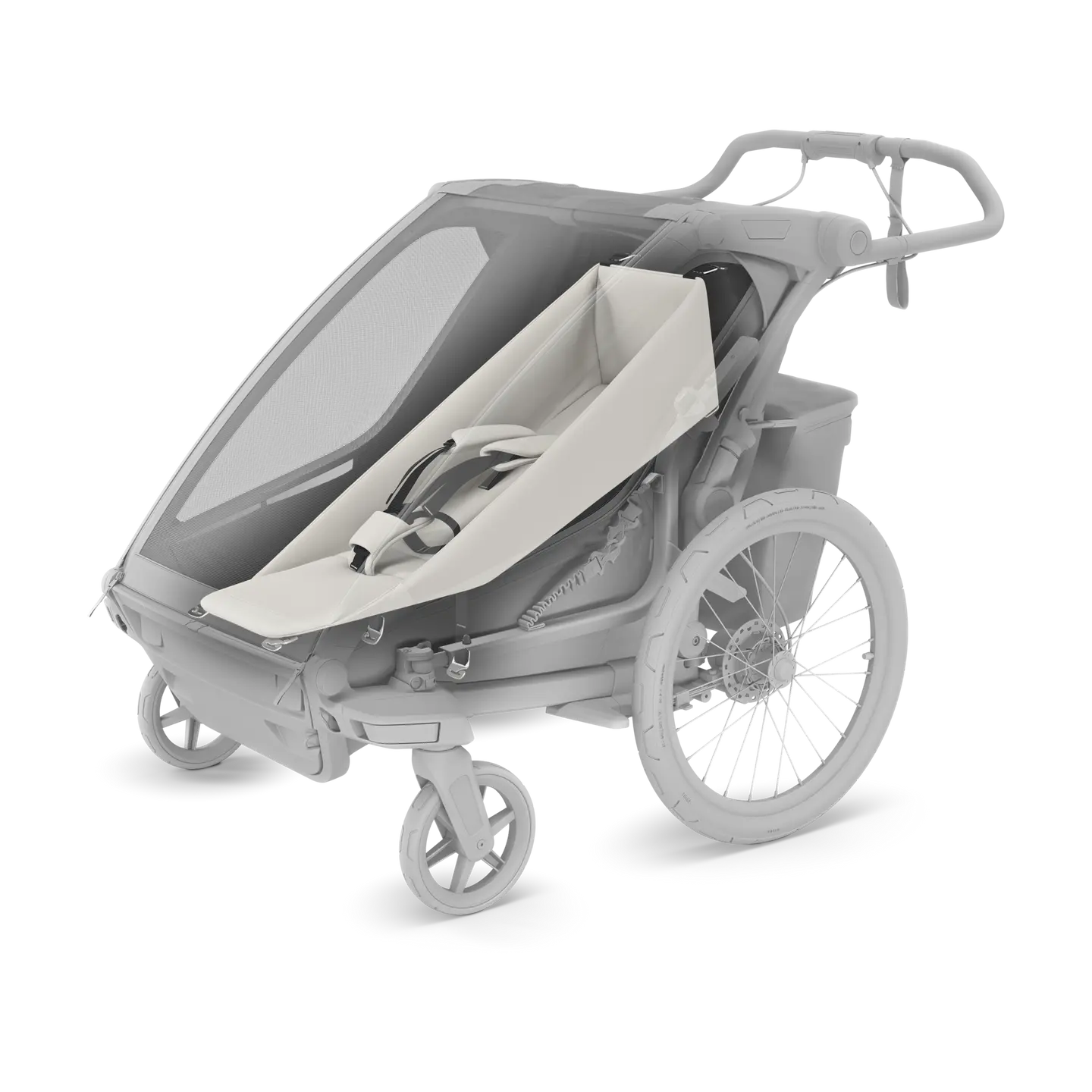 B-Ware Thule Neugeborenen Einhang Babyschale Buggy Kompatibel Mit Chariot Modellen - 2000587100009