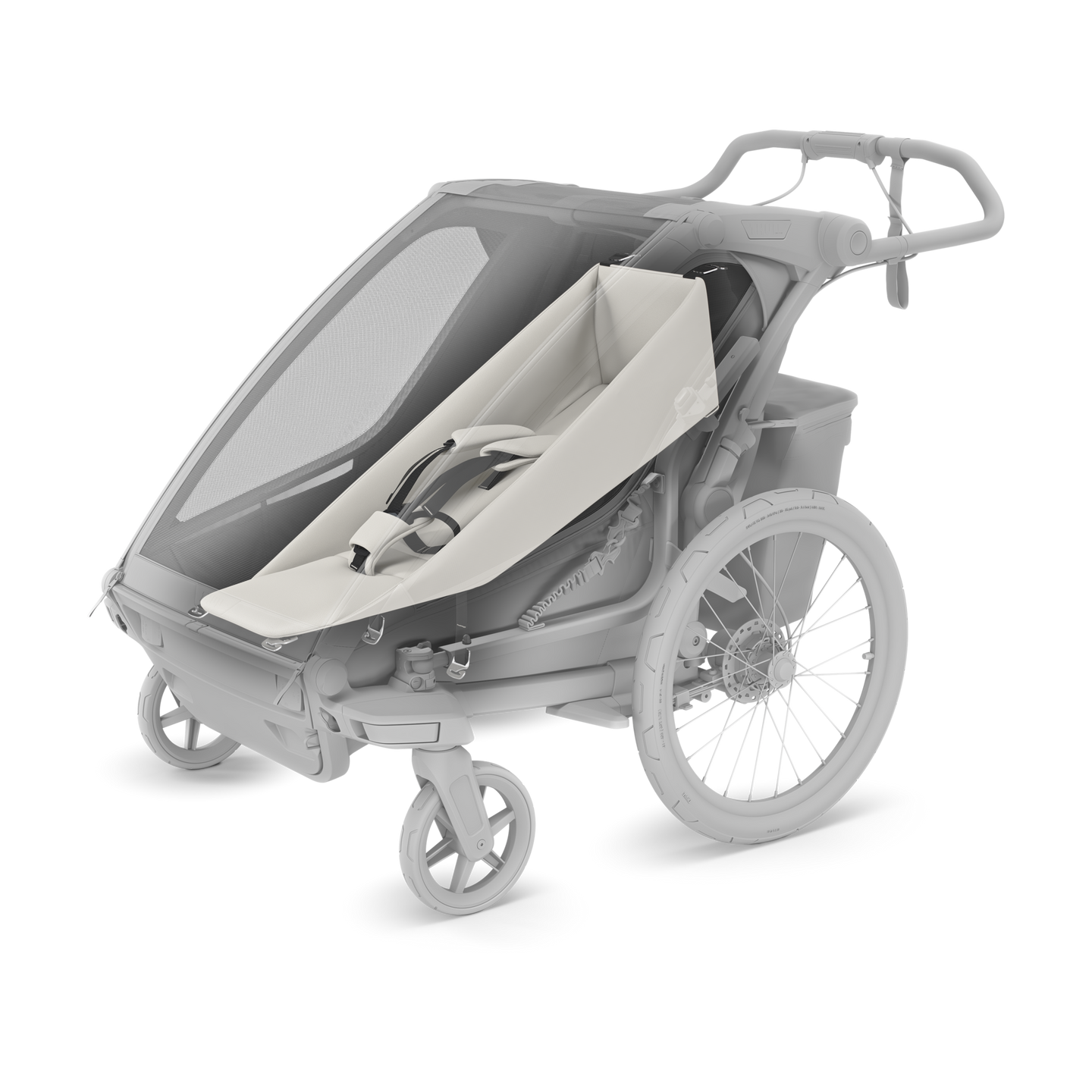 Thule Neugeborenen-Einhang Babyschale Buggy kompatibel mit Chariot Modellen - 2000587100009