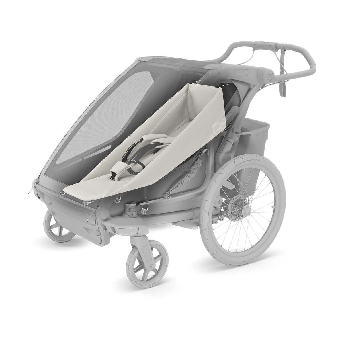 Thule Neugeborenen-Einhang Babyschale Buggy kompatibel mit Chariot Modellen - 2000587100009