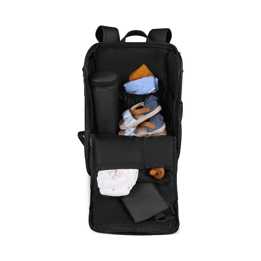 B-Ware Abc Design Wickelrucksack Tasche Babyrucksack Windelrucksack Tour Ink Schwarz