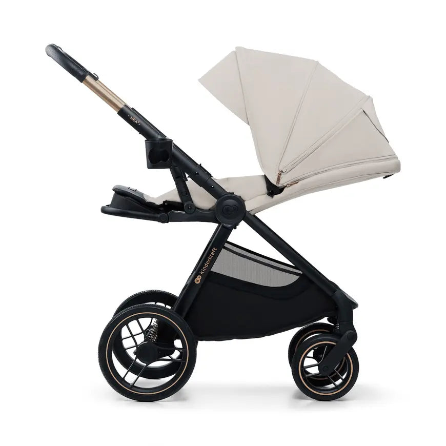 Kinderkraft Nea 2.0 Kinderwagen Buggy Babywagen Kombi Kinderwagen Soft Beige  B-Ware