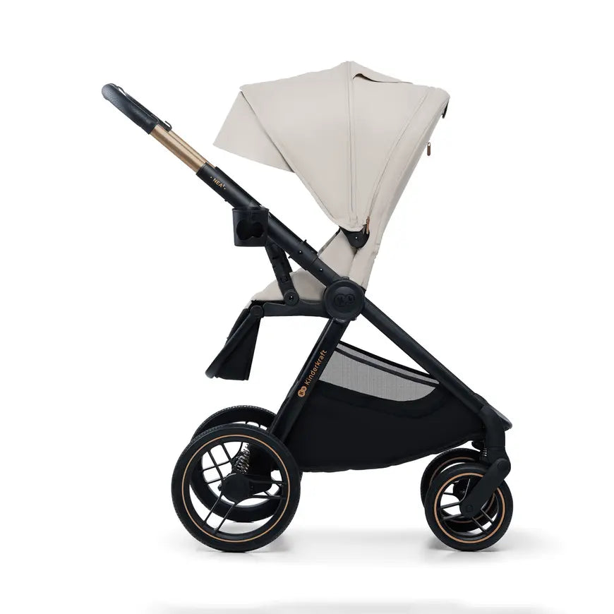 Kinderkraft Nea 2.0 Kinderwagen Buggy Babywagen Kombi Kinderwagen Soft Beige  B-Ware