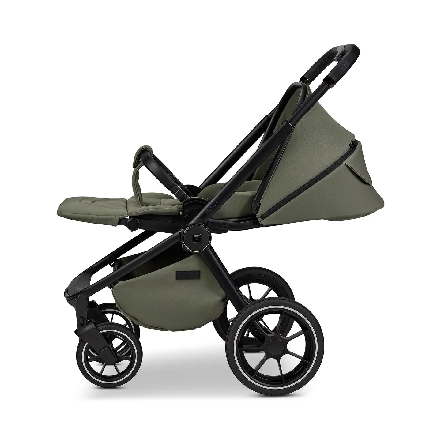 B-Ware Moon Kinderwagen Buggy Kombikinderwagen Resea Edition Plus Moss Grün Babywanne - 2000587274731
