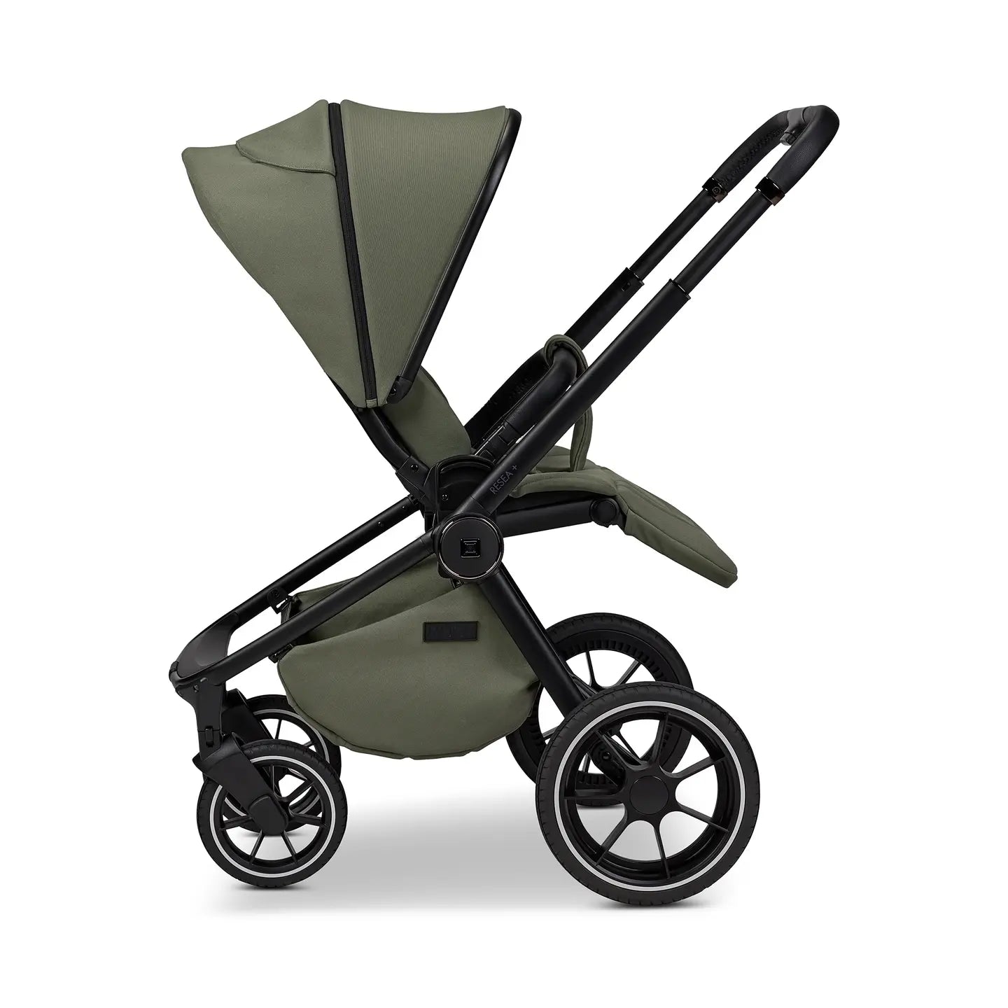 B-Ware Moon Kinderwagen Buggy Kombikinderwagen Resea Edition Plus Moss Grün Babywanne - 2000587274731
