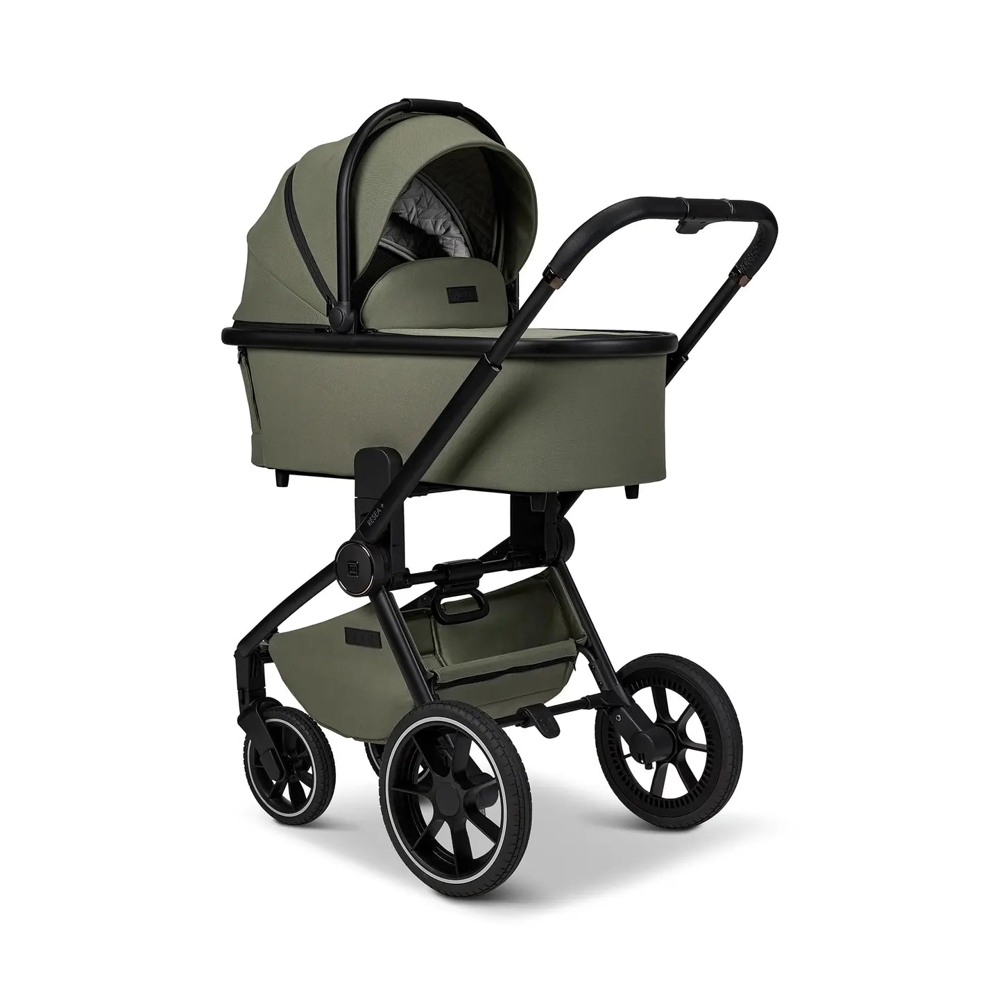 B-Ware Moon Kinderwagen Buggy Kombikinderwagen Resea Edition Plus Moss Grün Babywanne - 2000587274731