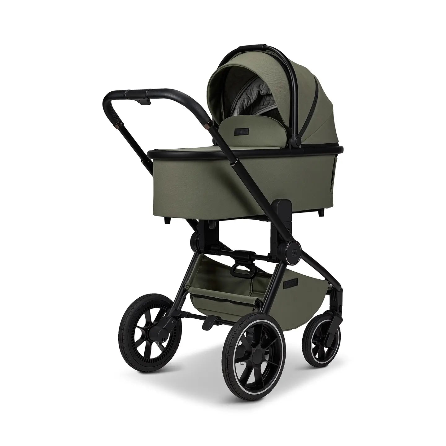 B-Ware Moon Kinderwagen Buggy Kombikinderwagen Resea Edition Plus Moss Grün Babywanne - 2000587274731
