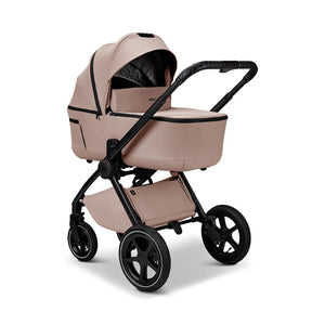 B-Ware Moon Kinderwagen Buggy Kombi Gio 2.0 Sand Babywagen Mit Komfortwanne Beige