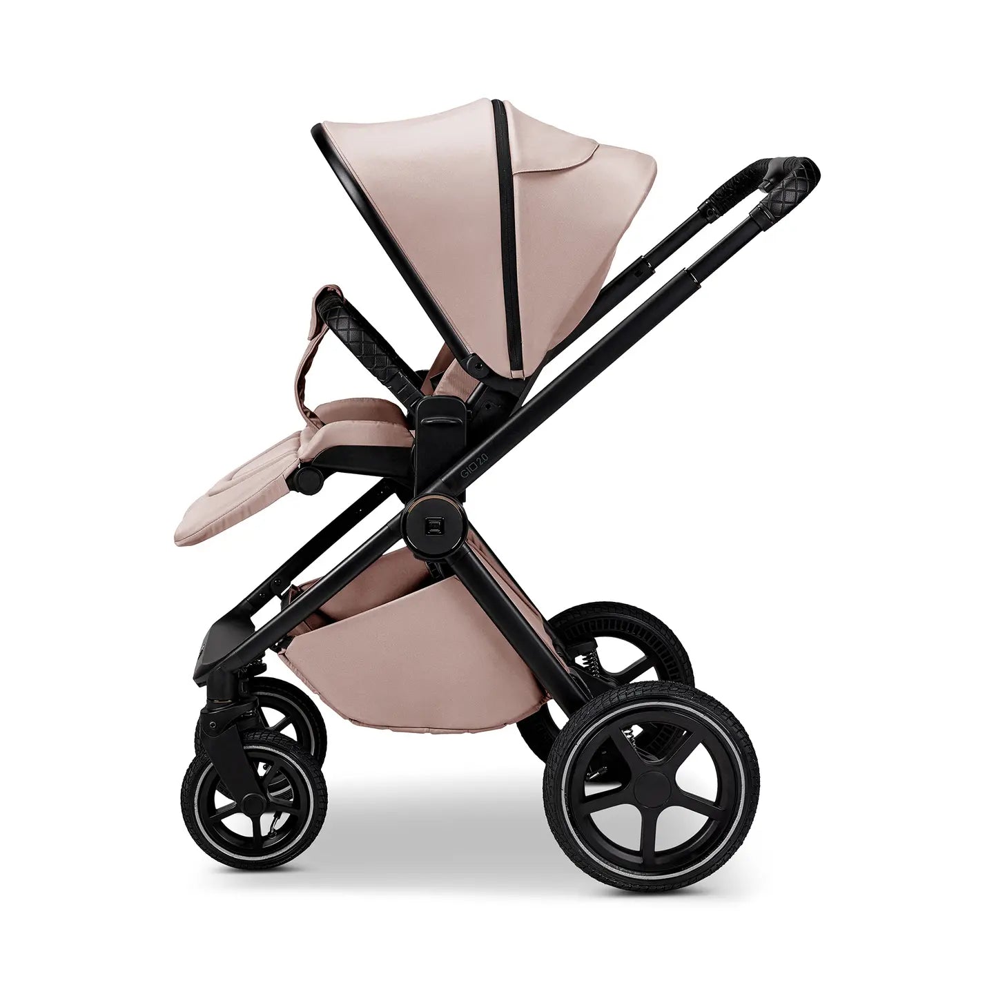 B-Ware Moon Kinderwagen Buggy Kombi Gio 2.0 Sand Babywagen Mit Komfortwanne Beige - 2000587275257
