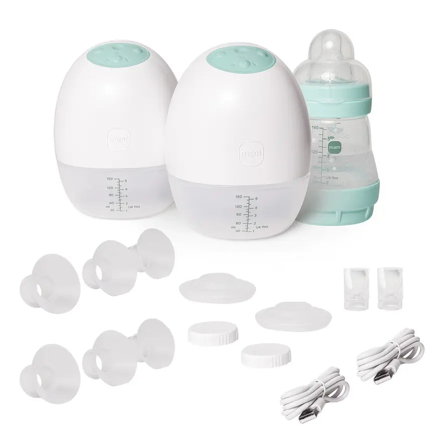Mam Move Hands Free Doppelmilchpumpe Milchpumpe Stillpumpe Elektrisch Mobil  B-Ware