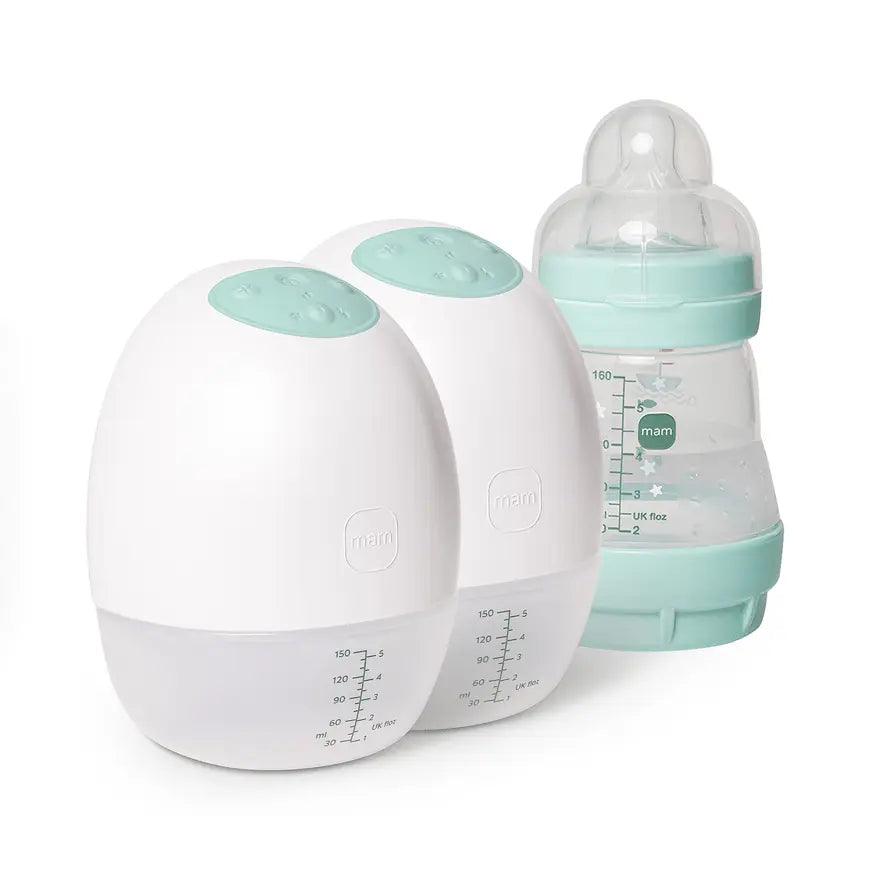 Mam Move Hands Free Doppelmilchpumpe Milchpumpe Stillpumpe Elektrisch Mobil  B-Ware