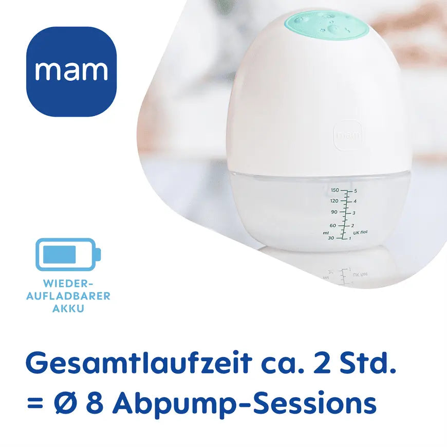 Mam Move Hands Free Doppelmilchpumpe Milchpumpe Stillpumpe Elektrisch Mobil  B-Ware