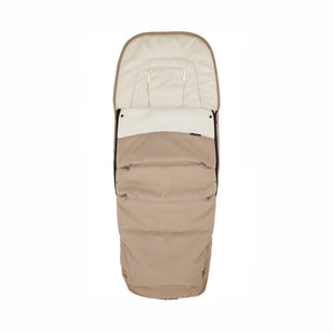 B-Ware Easywalker Fußsack Kinderwagen Fußwärmer Zoey Baby Almond Taupe Fleece Komfort