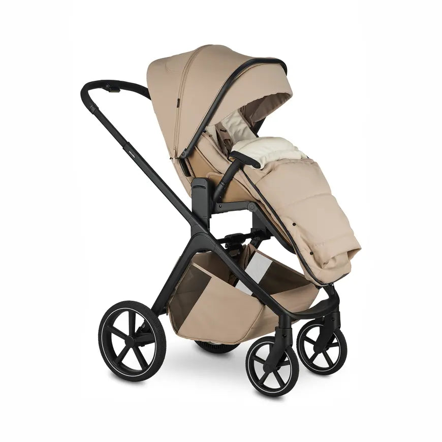 B-Ware Easywalker Fußsack Kinderwagen Fußwärmer Zoey Baby Almond Taupe Fleece Komfort - 2000587929303