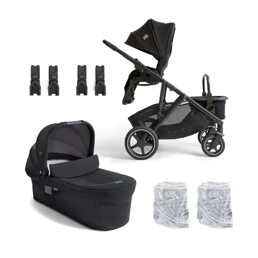 B-Ware Joie Kinderwagen Kombi Sportwagen Versiti Synonym Eclipse Schwarz - 2000587976802