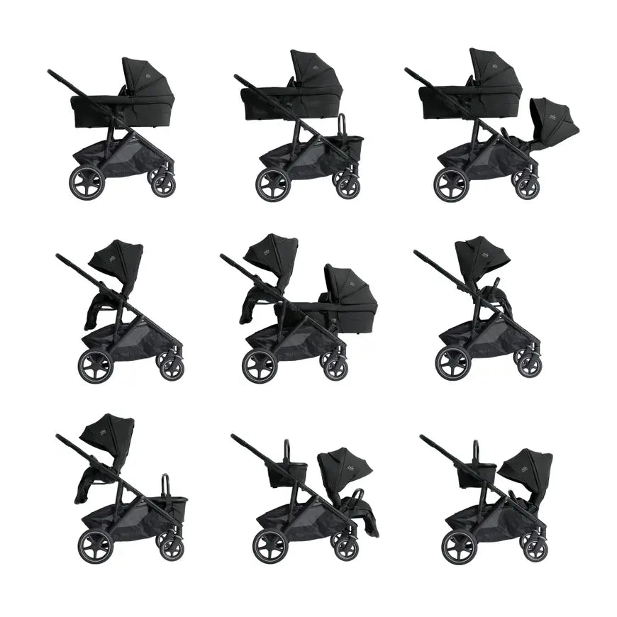 B-Ware Joie Kinderwagen Kombi Sportwagen Versiti Synonym Eclipse Schwarz - 2000587976802