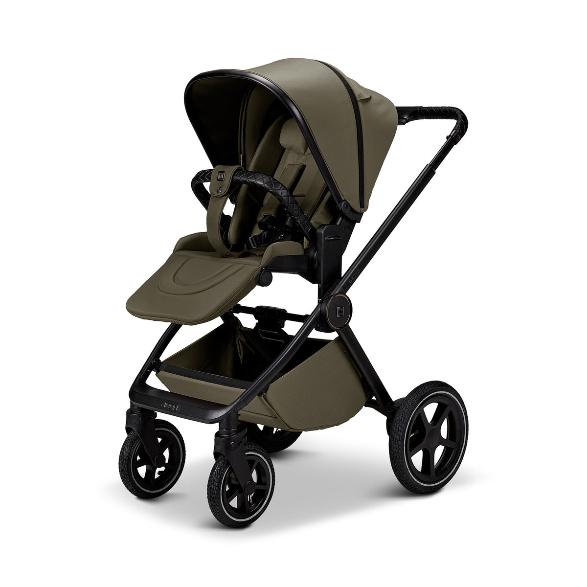 MOON Kombi Kinderwagen Babywagen GIO 2.0 Moss Grün Kinderwagen Sportsitz Wanne - 2000587275288