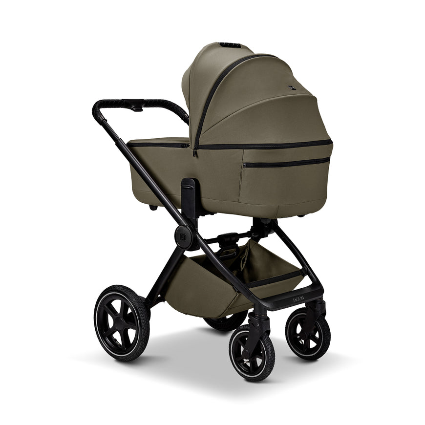 MOON Kombi Kinderwagen Babywagen GIO 2.0 Moss Grün Kinderwagen Sportsitz Wanne - 2000587275288