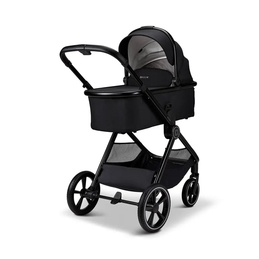 B-Ware Moon Kombikinderwagen Kinderwagen City Buggy Aura Onyx Sportsitz Babywanne   - 2000588682108