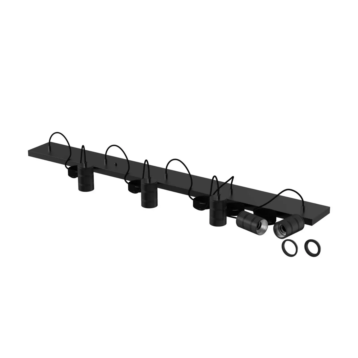 Calex Retro Pendelleuchte Schwarz Hängeleuchte Deckenleuchte Leuchte Lampe E27 B-Ware - 8712879147626
