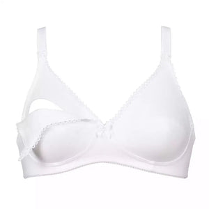 B-Ware Naturana Still Bh Büstenhalter Schwangerschafts Bh Baumwolle Weiß Größe 95 B