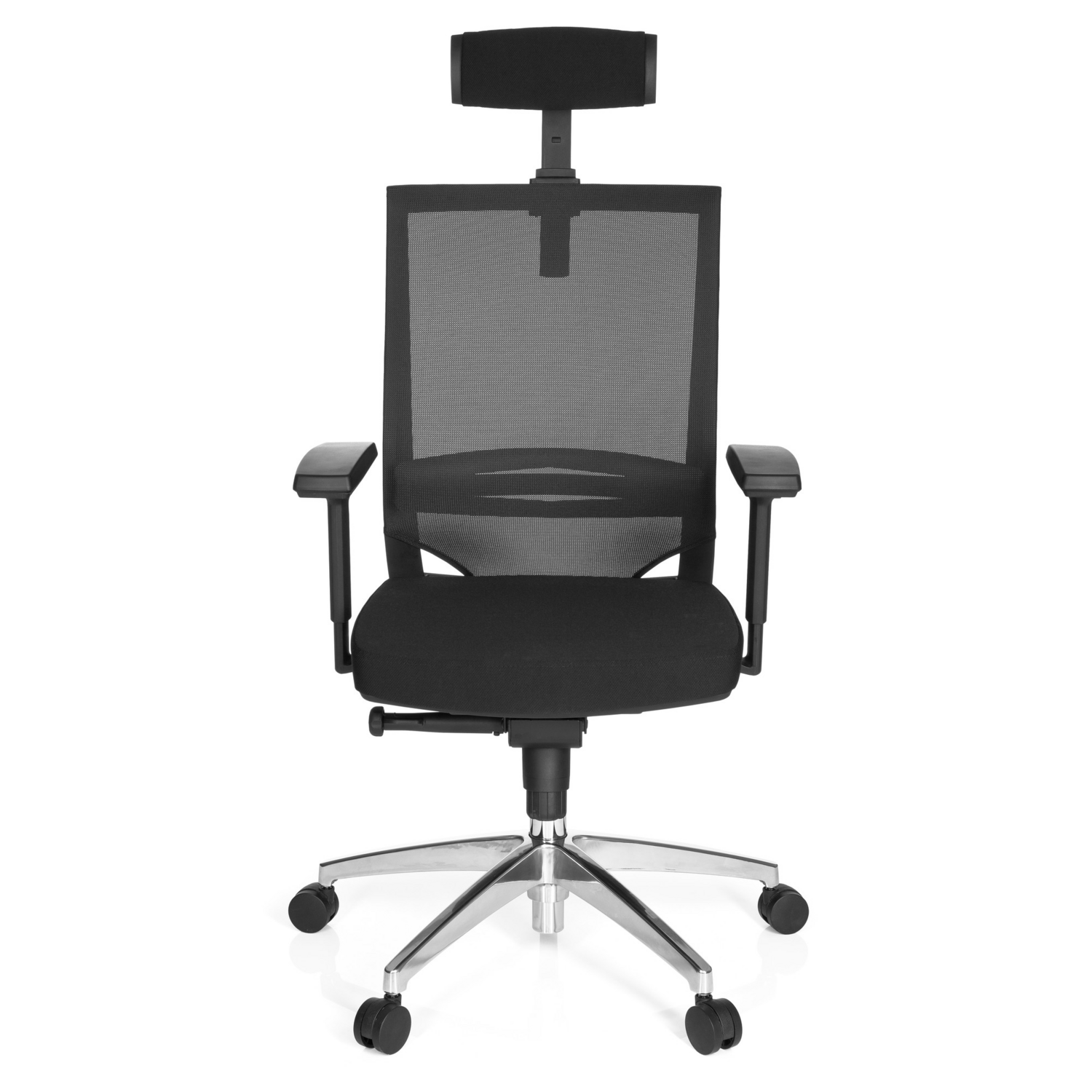 Hjh Office Bürostuhl Chefsessel Porto Max High Sitz Stoff Rücken Netz Schwarz89 B-Ware