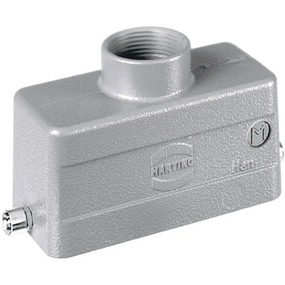 B-Ware Harting Tüllengehäuse Gehäuse Han 16 B Steckergehäuse Grau M25 Ip65 1 Stück - 2050000990557