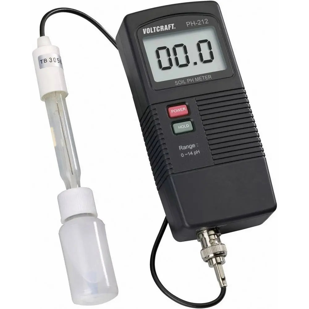 B-Ware Voltcraft Bodenanalyse Set Testgerät P H Wert Messgerät Iso Kalibriert Ph 212 - 2050002770966