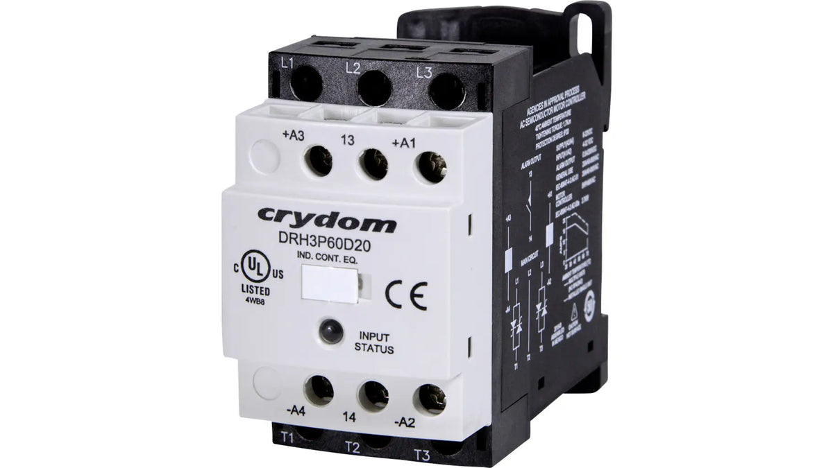 Crydom Halbleiterschütz Relais DRH3P60D20 Nullspannungsschaltend Schütz 20 A - 2050004153491