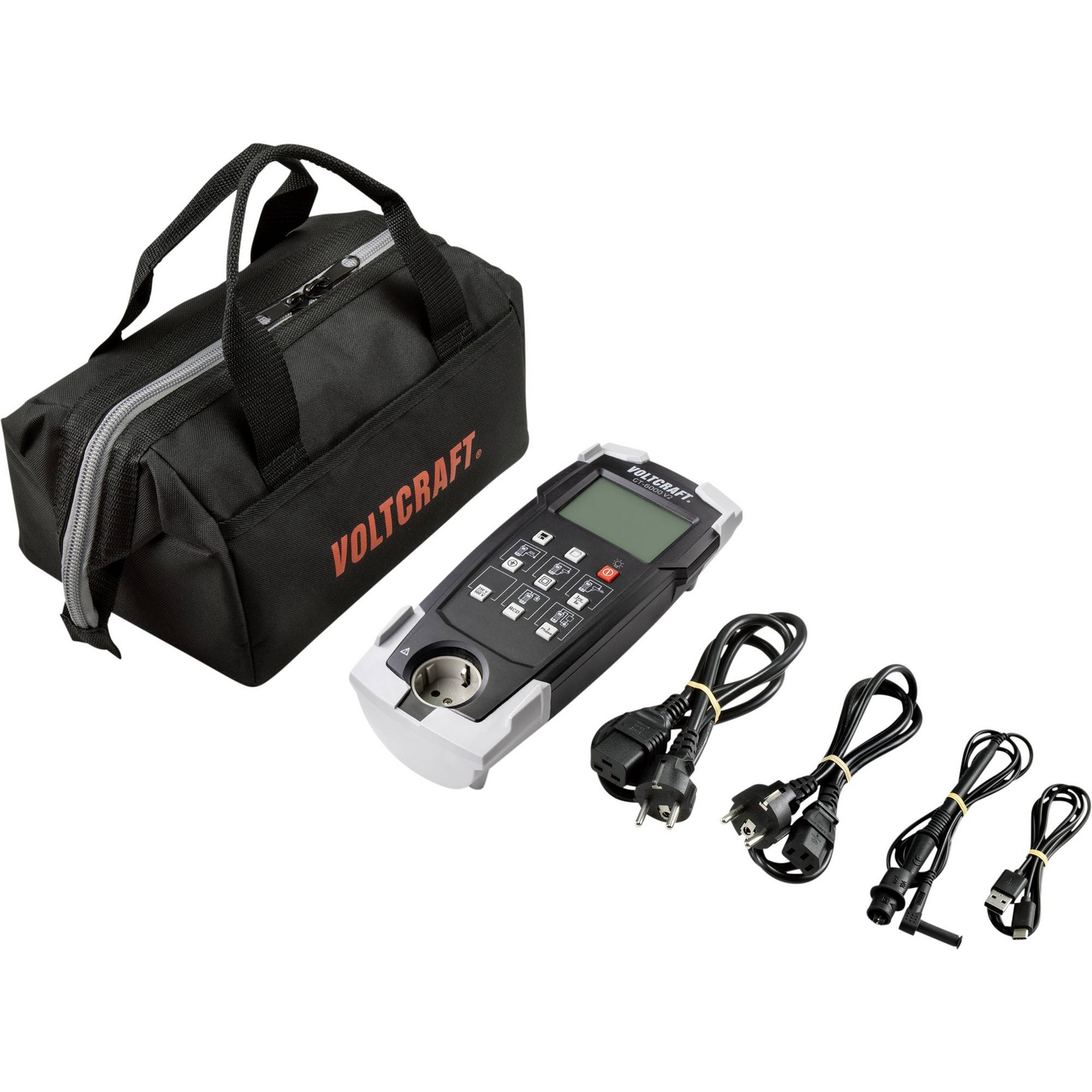 Voltcraft Gerätetester Prüfgerät Gt 6000 V2 Tester Kalibriert Iso B-Ware - 2050007266563