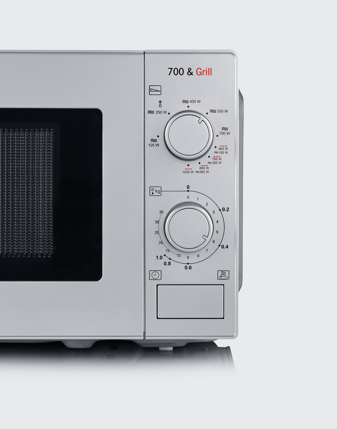 B-Ware Severin Mw 7900 Mikrowelle Silber 700 W Grillfunktion Timerfunktion Küchengerät