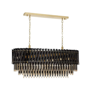 B-Ware Hängeleuchte Av 1865 120x40 Bsy In Ovaler Form Hängelampe Lampe Leuchte E27 Spot