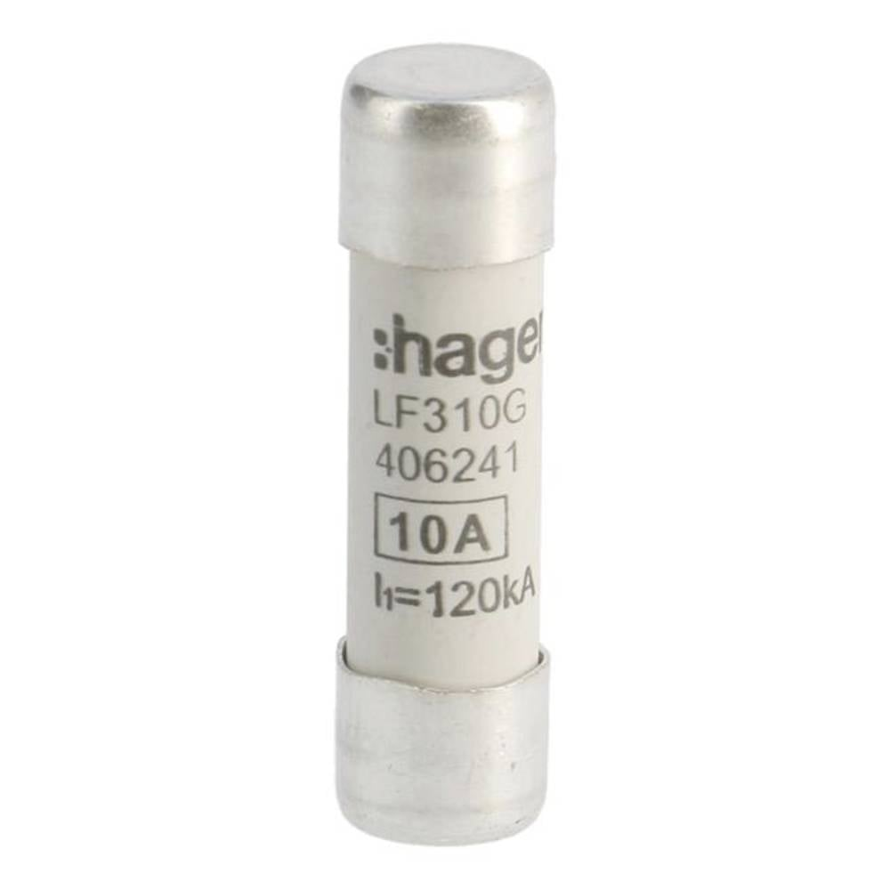 Hager LF310G LF310G Feinsicherung Sicherung Ø x L 10 mm x 38 mm Inhalt 10 St.