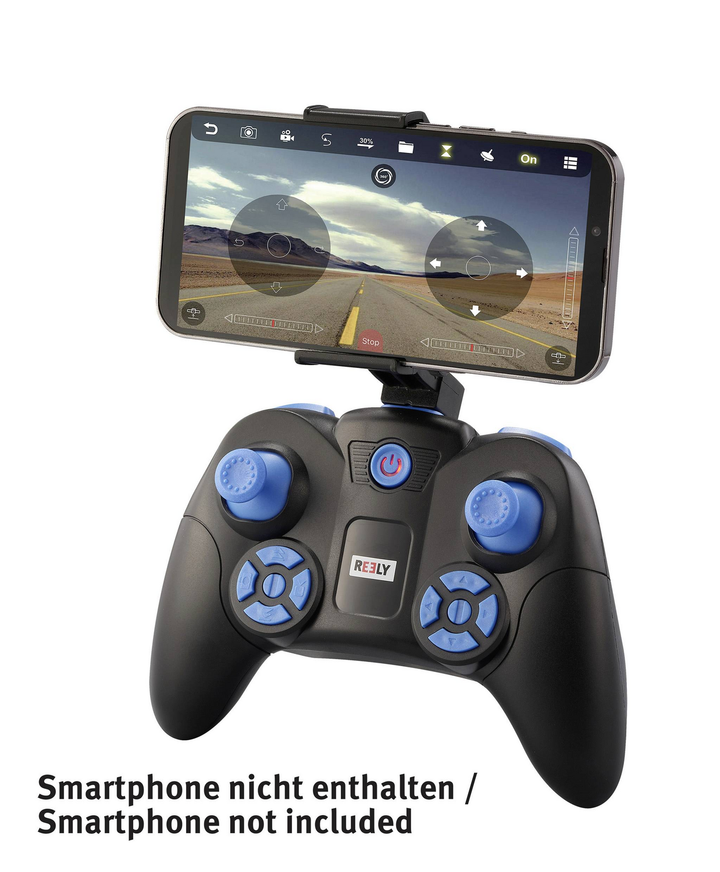 Reely Marathon Quadrocopter Rt F Einsteiger Kameraflug Blau Defektware D-Ware