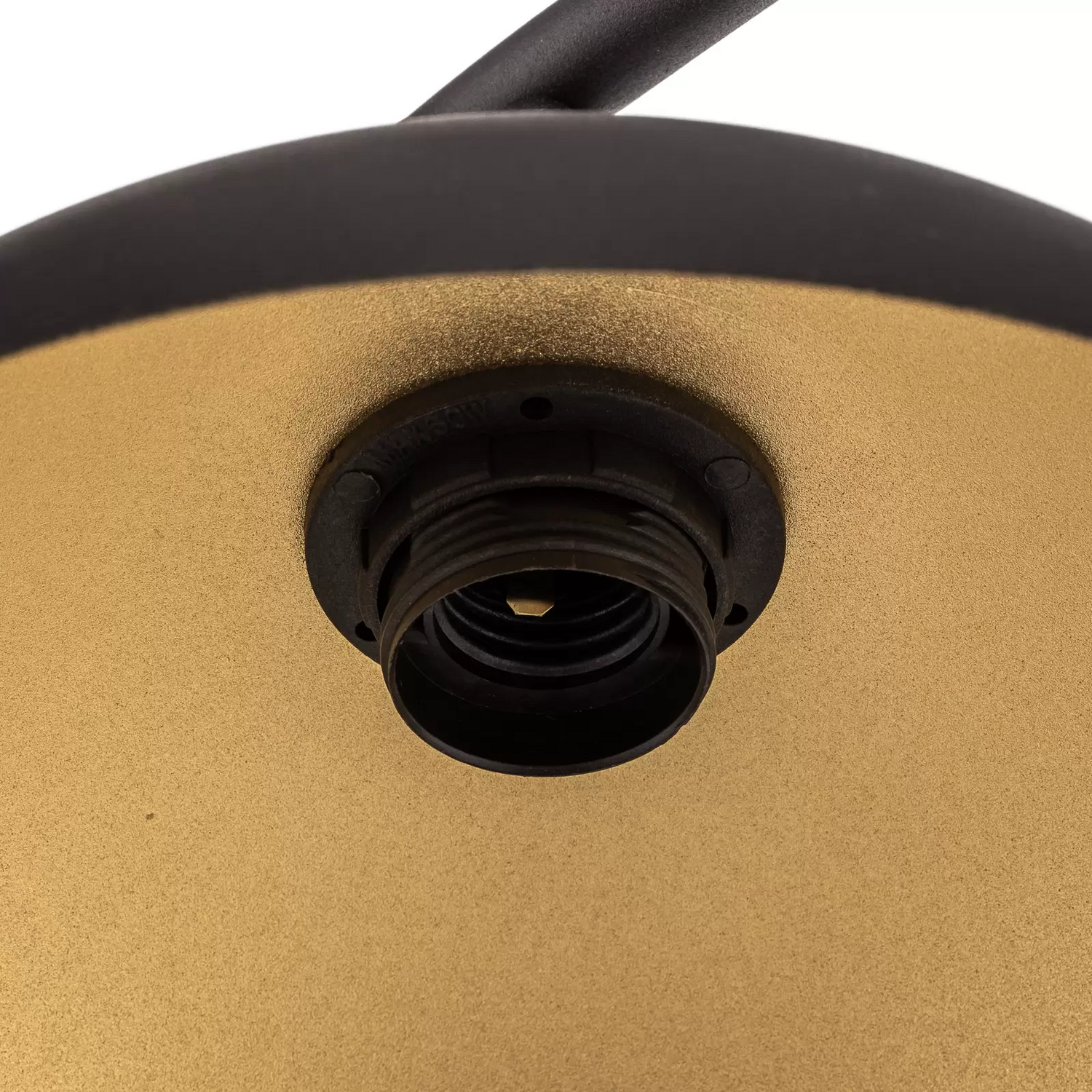 Tischleuchte 1036 Einflammig Schwarz Gold Tischlampe Lampe Leuchte Spot Licht983 B-Ware - 5904798650797