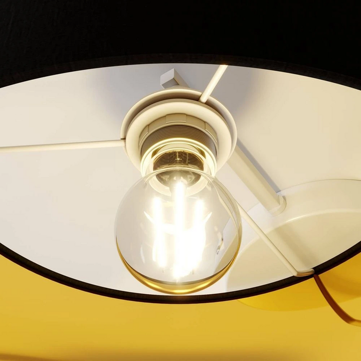 Lindby Laurenz Deckenlampe Deckenleuchte Leuchte Lampe 3 flammig schwarz gold