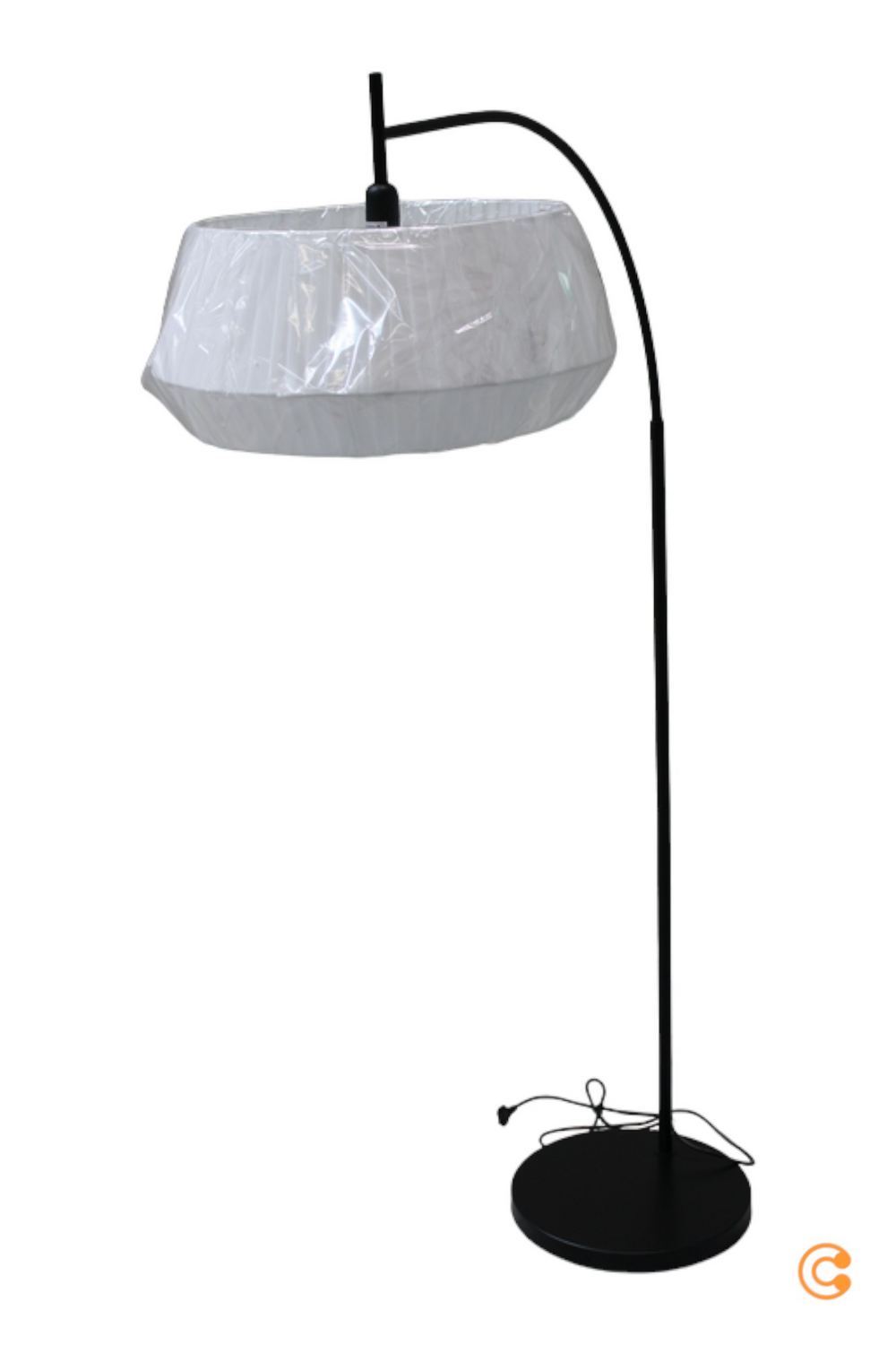 Nordlux Stehleuchte Dicte Standleuchte Stehlampe E27 handgebundener Schirm w617