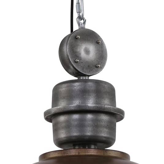 Steinhauer Braune Hängeleuchte Hängeleuchte Lampe Bikkel Xxl Im Industriedesign B-Ware