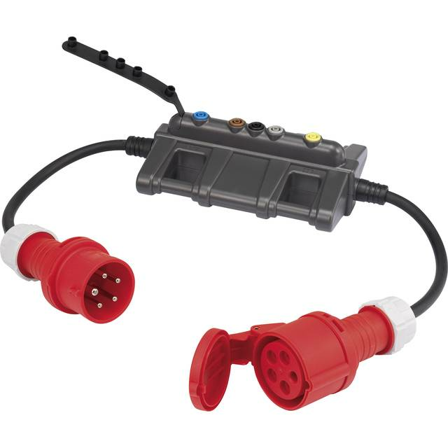B-Ware Voltcraft Messadapter Dla 3 L 16 Strom  Und Spannungsmessung Cee Stecker
