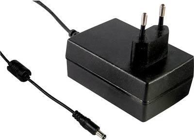 Mean Well GSM25E05-P1J GSM 25 E Mains PSU 5V DC 4A 20W 2-pin Euro Plug - 4021087036979