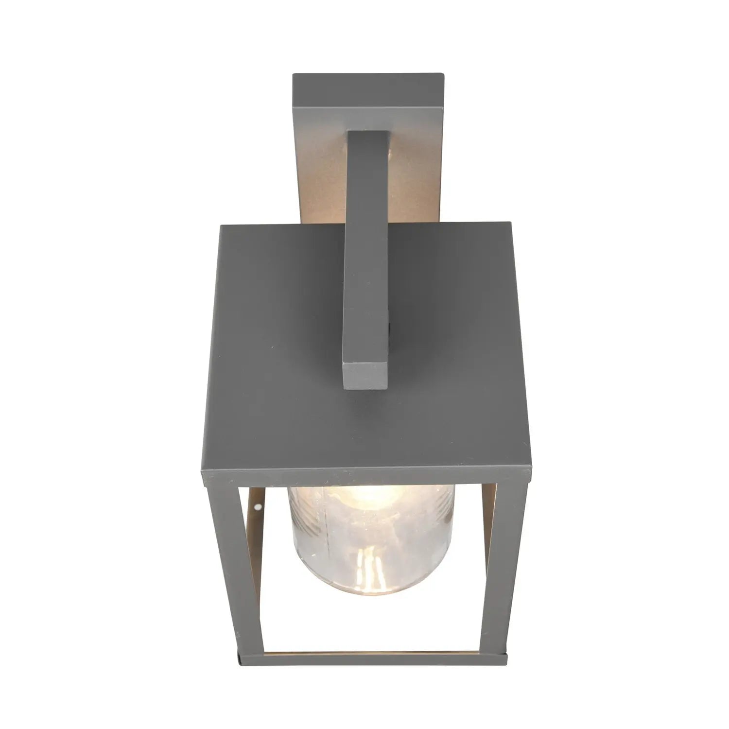 B-Ware Trio Lighting Außenwandleuchte Wandlampe Lunga Bewegungsmelder Anthrazit Glas - 212069142