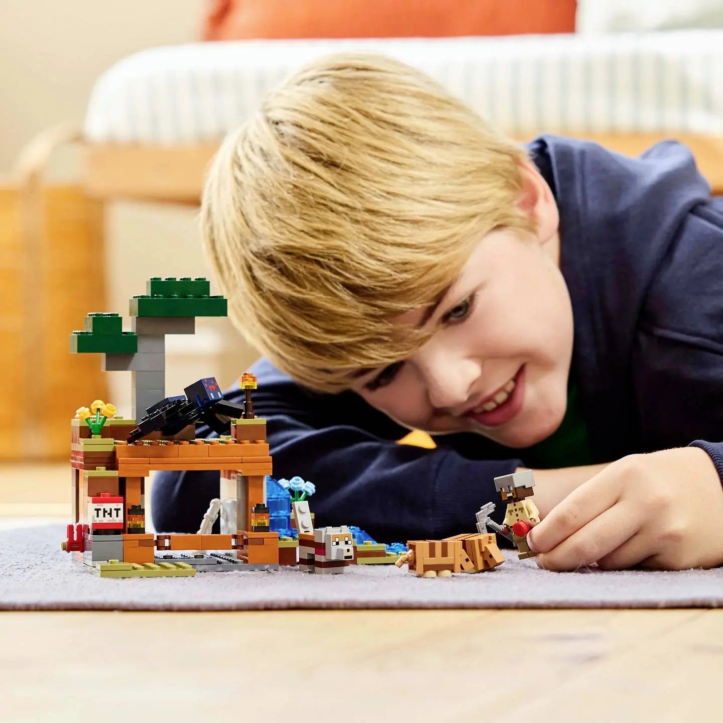 B-Ware 21269 Lego Minecraft Bauset Set Expedition Gürteltiermine Spielfigur - 5702017815435