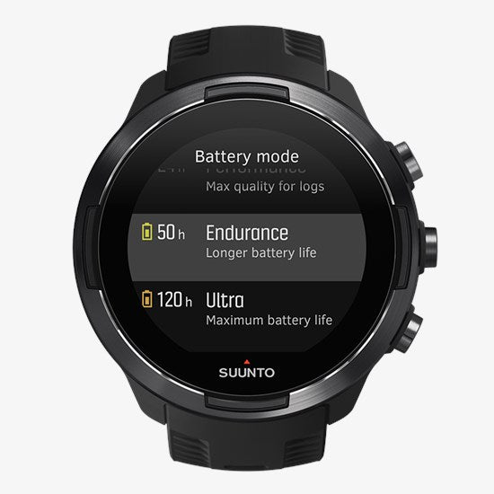 SUUNTO 9 All Black Smartwatch GPS Uhr Smart-Uhr Fitnesstracker Sportuhr schwarz - 6417084500212