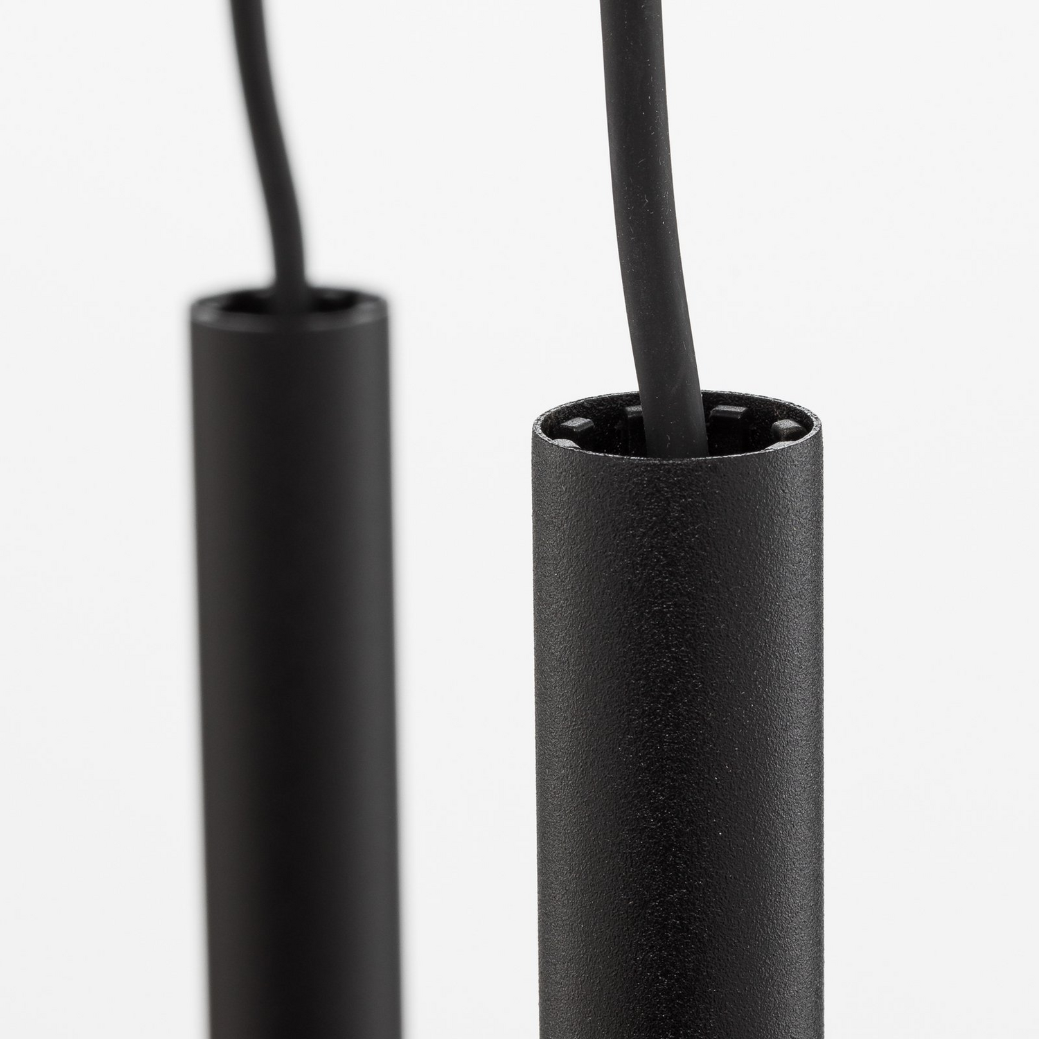 Hängeleuchte Hängeleuchte Lampe Leuchte Licht Laser Zehnflammig Schwarz Stahl B-Ware - 5903139892391