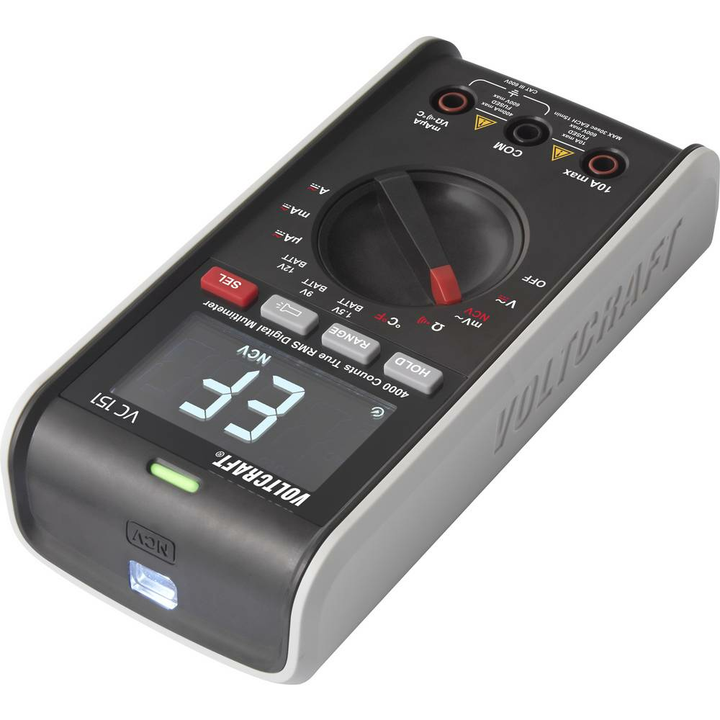 Voltcraft Vc151 Hand Multimeter Strommesser Strom Messgerät Digital Cat Iii 697 B-Ware