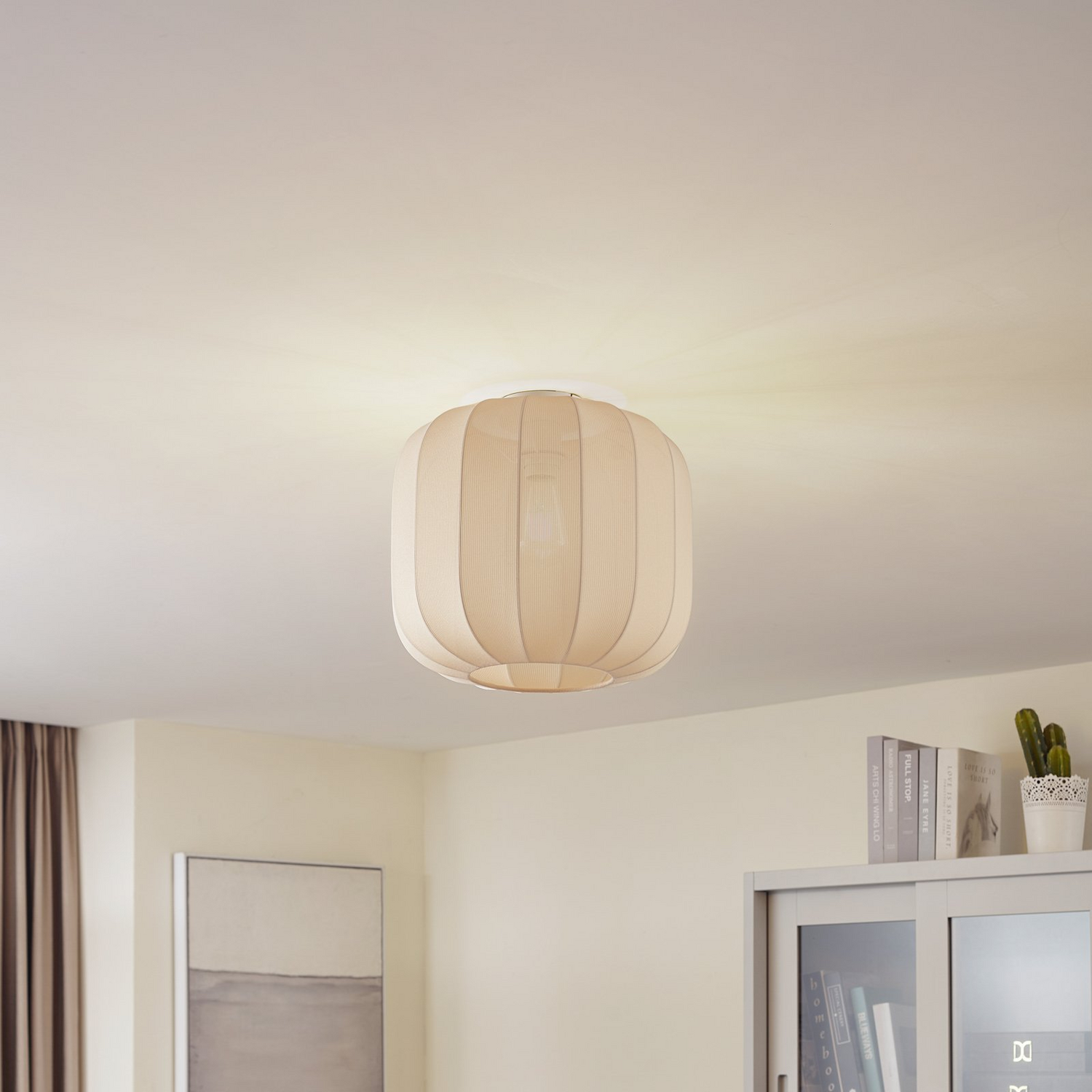 Plafonnier Lindby Helin de catégorie B, lampe de plafond, luminaire, éclairage de plafond, light449 
