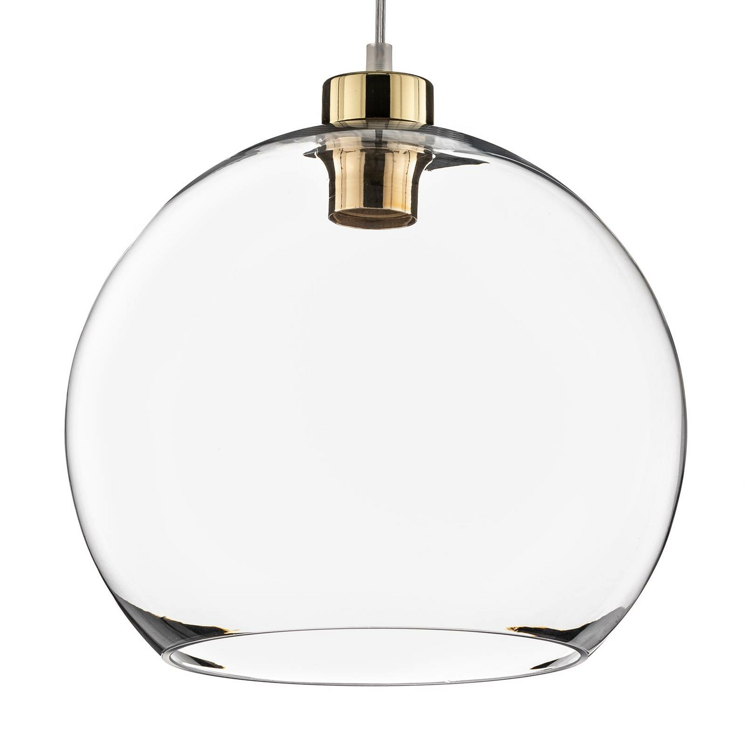 Suspension Euluna Cubus (rétroactive) - Ampoule unique E27 en verre blanc